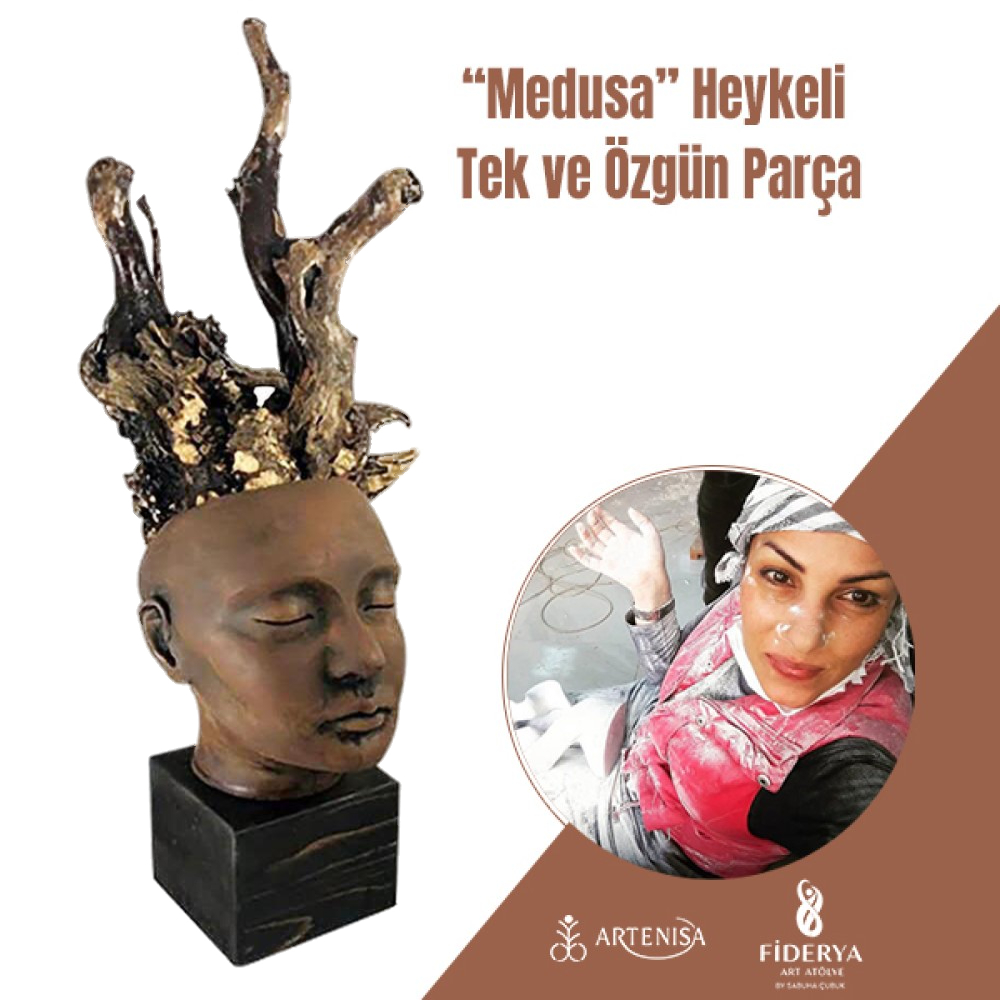 Medusa Heykeli – Tek ve Özgün Parça