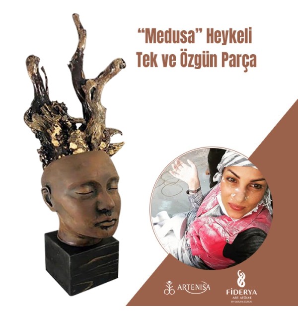 Medusa Heykeli – Tek ve Özgün Parça