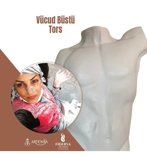Özel Tasarım Heykel & Rölyef Siparişleri Vücut Büstü ( Tors )