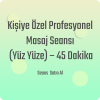 Kişiye Özel Profesyonel Masaj Seansı (Yüz Yüze) – 45 Dakika
