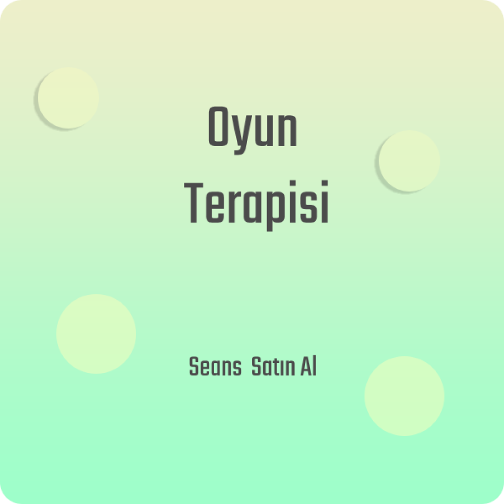 Oyun Terapisi
